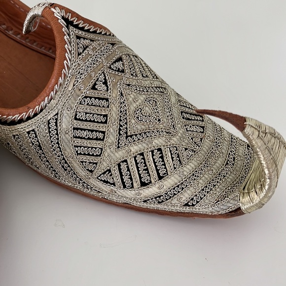 Arabian Handcrafted Leather Women’s Shoes Size 9 - Picture 4 of 6